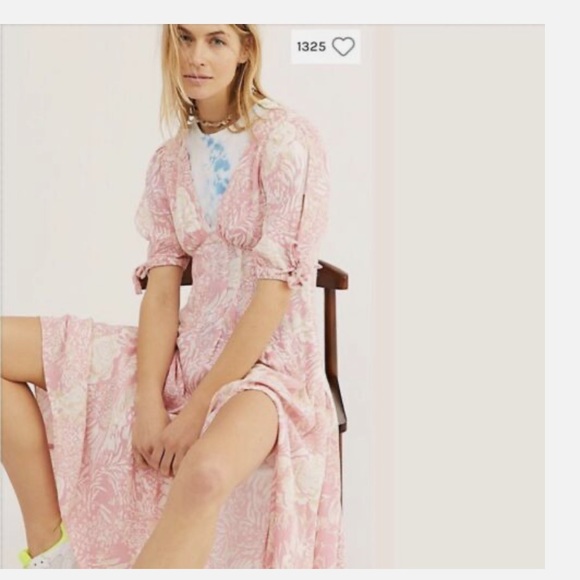 Free People forever always midi dress - Picture 1 of 10